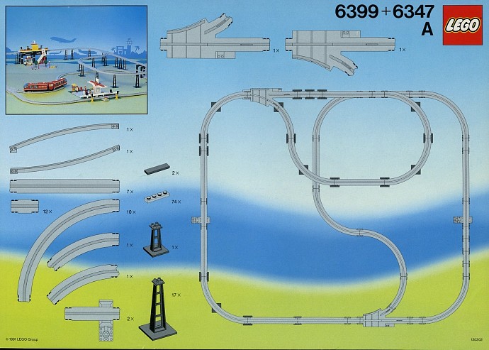 LEGO 6347 - Monorail Accessory Track
