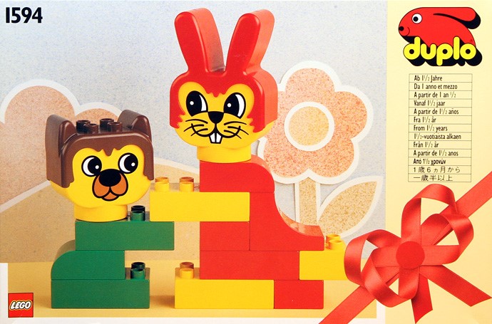 LEGO 1594 - Rabbit and Bear Friend