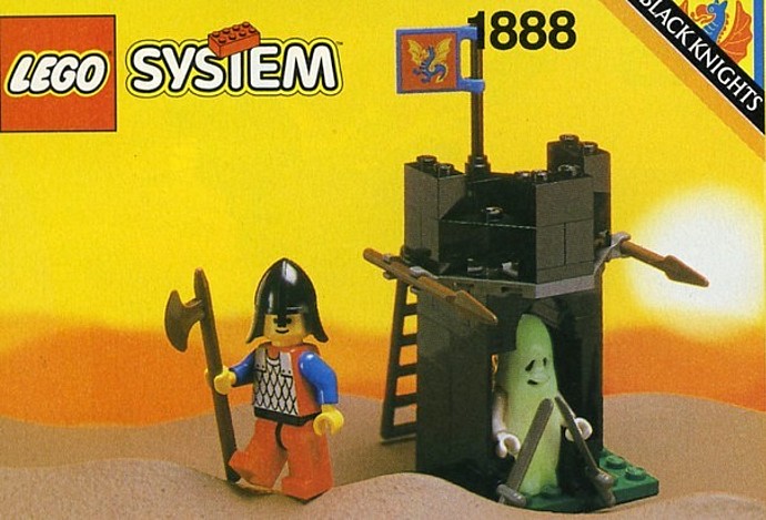 LEGO 1888 Black Knights Guardshack