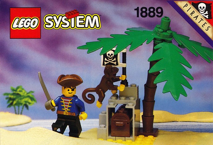 LEGO 1889 Pirates Treasure Hold