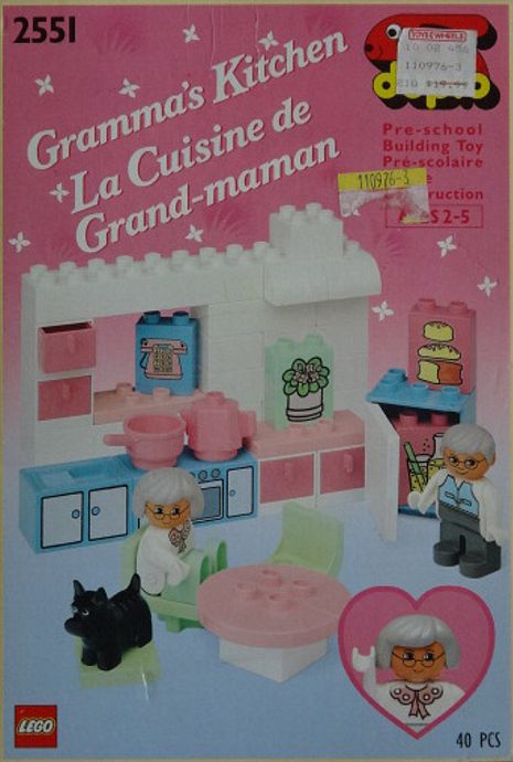 LEGO 2551 - Grandma's Kitchen