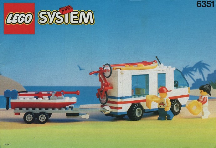 LEGO 6351 Surf N' Sail Camper