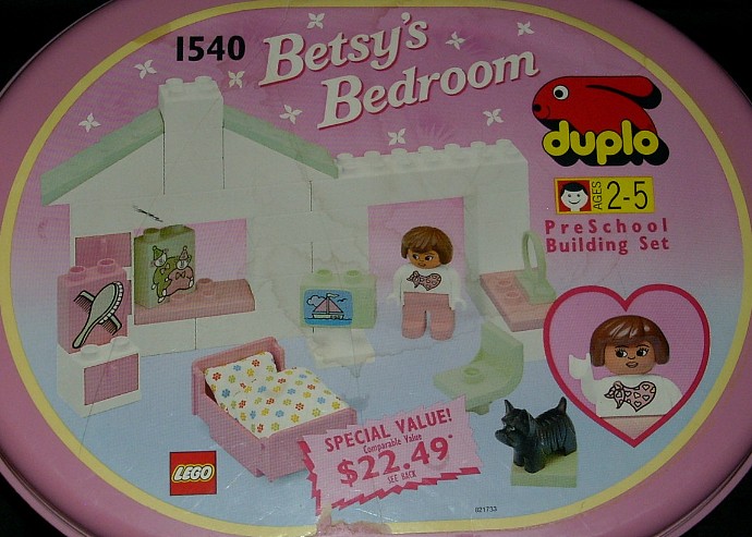 LEGO 1540 - Betsy's Bedroom