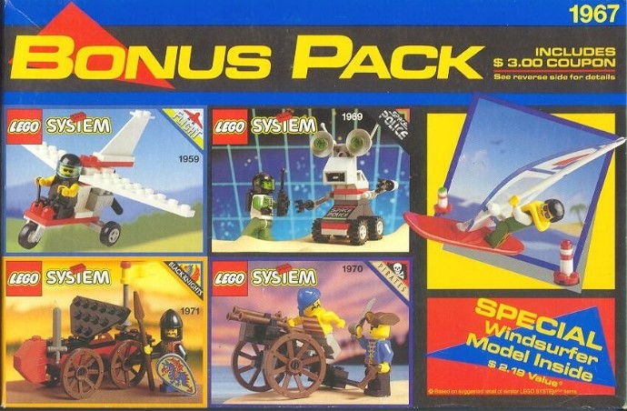 LEGO 1967 - Five Set Bonus Pack
