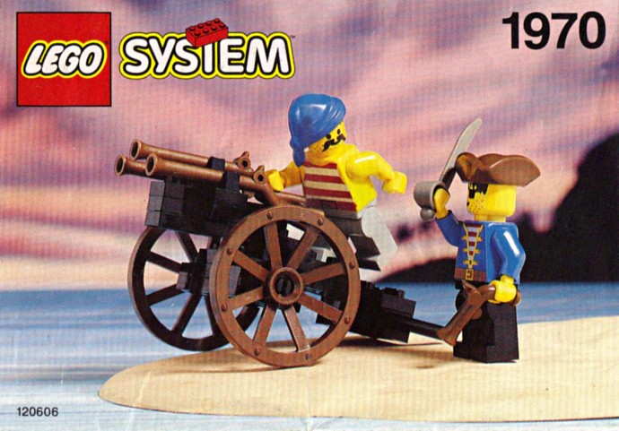 LEGO 1970 Pirates Gun Cart