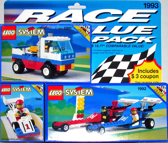 LEGO 1993 - Race Value Pack