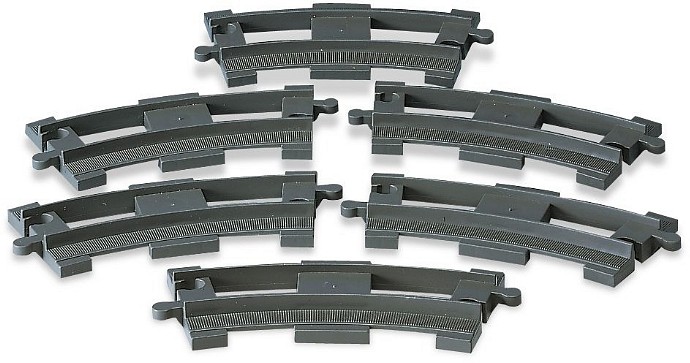 LEGO 2735 Curved Track (Curved Rails)