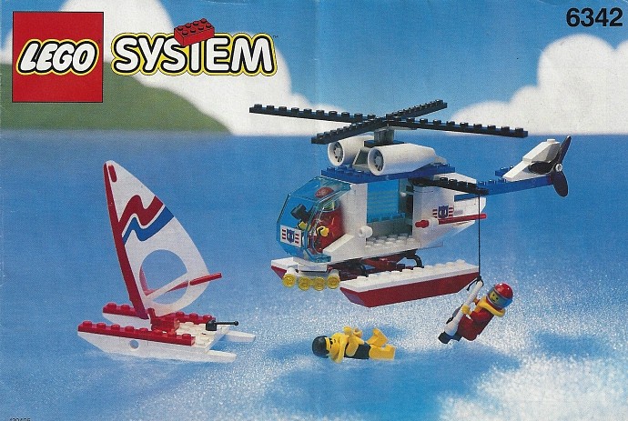 LEGO 6342 - Beach Rescue Chopper