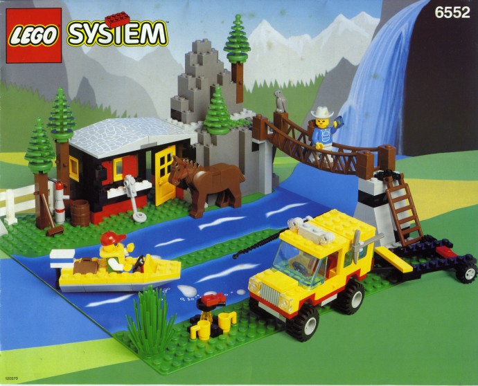LEGO 6552 Rocky River Retreat