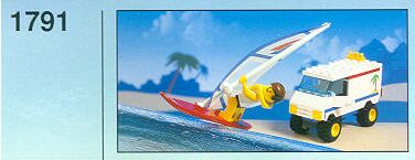 LEGO 1791 Windsurfer & Van