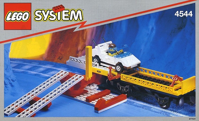 LEGO 4544 - Car Transport Wagon with Car