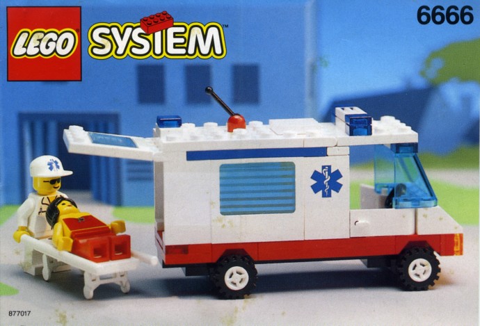 LEGO 6666 - Ambulance