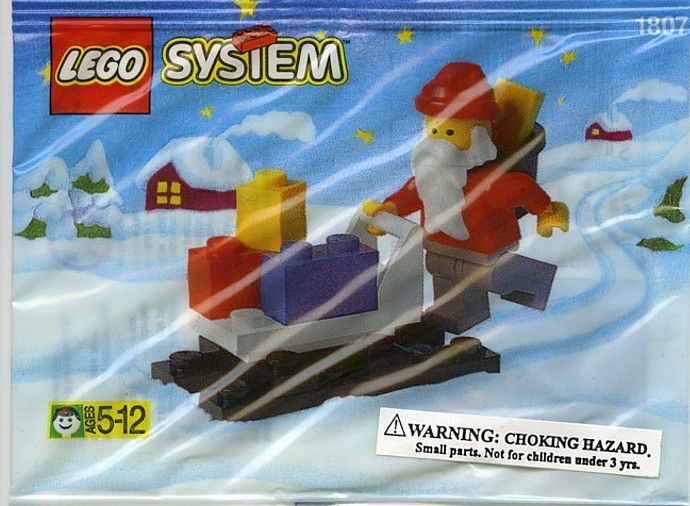 LEGO 1807 - Santa Claus and Sleigh