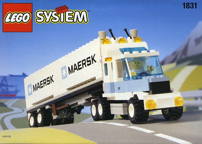 LEGO 1831 - Maersk Line Container Lorry