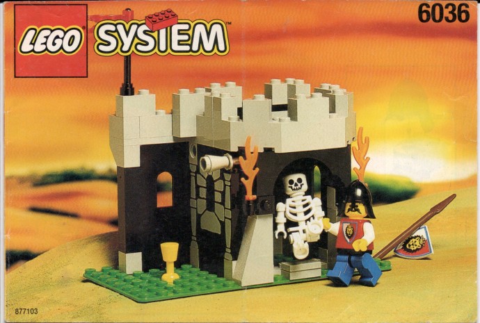 LEGO 6036 - Skeleton Surprise