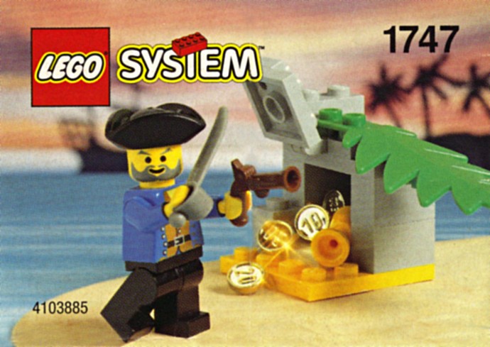 LEGO 1747 - Treasure Surprise