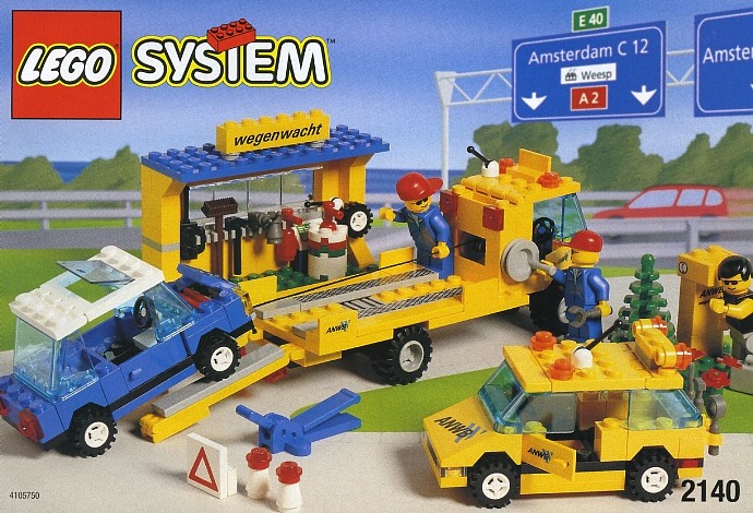 LEGO 2140 Roadside Recovery Van and Tow Truck