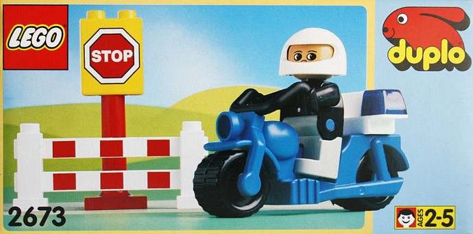 LEGO 2673 - Motorcycle Patrol