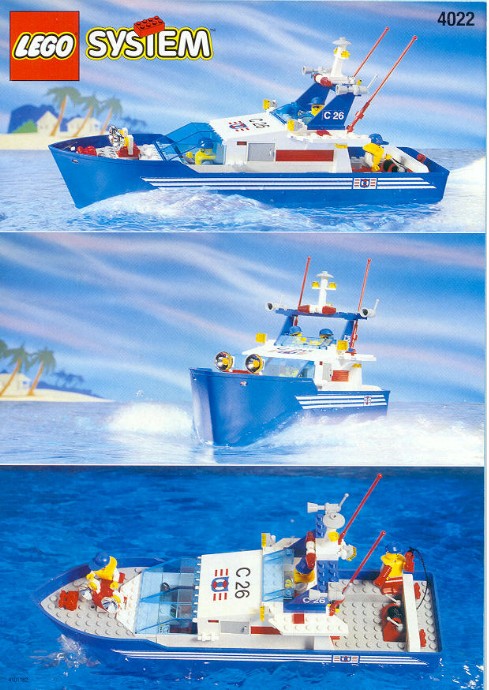 LEGO 4022 - C26 Sea Cutter