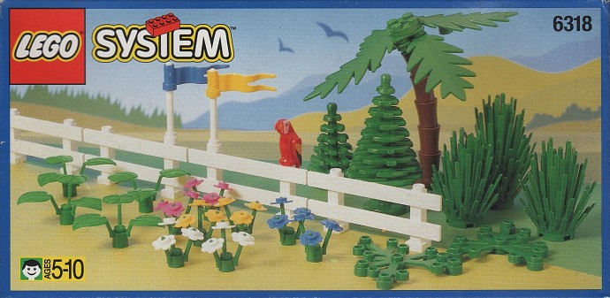LEGO 6318 - Flowers, Trees and Fences