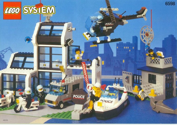 LEGO 6598 Metro PD Station