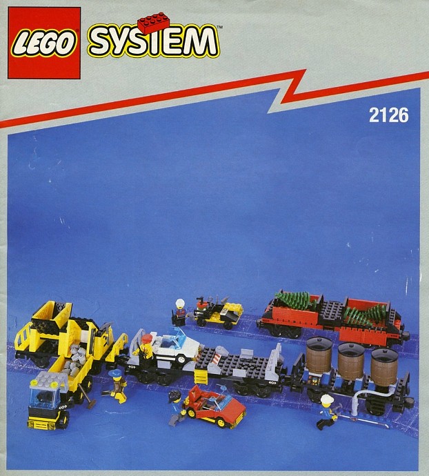 LEGO 2126 Train Cars