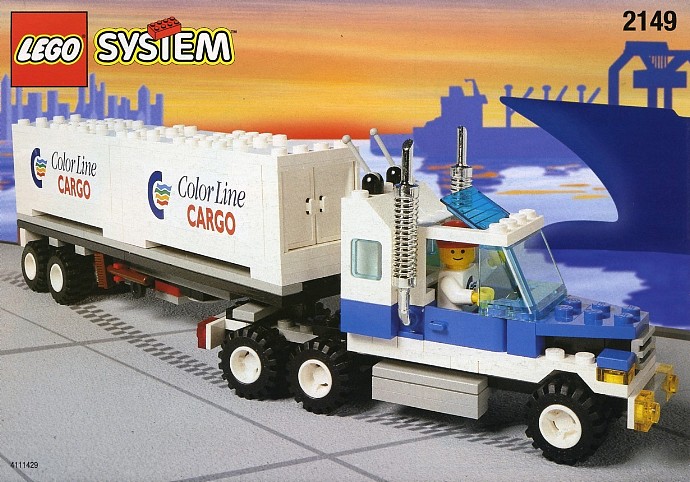 LEGO 2149 - Color Line Container Lorry
