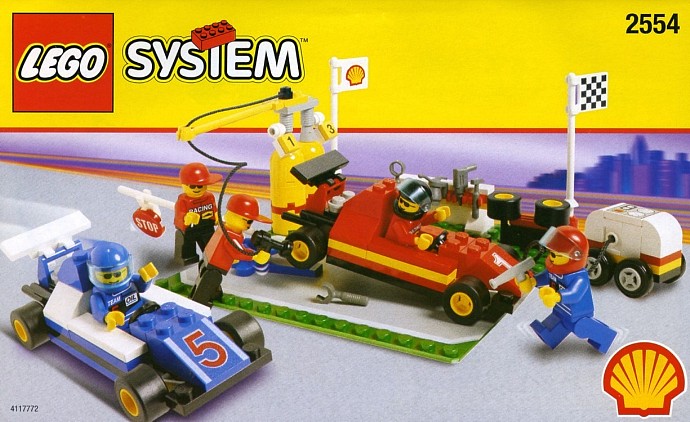 LEGO 2554 - Formula 1 Pit Stop