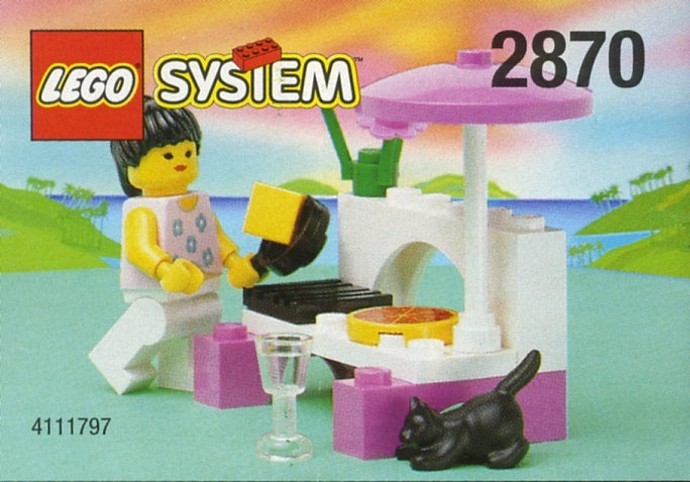 LEGO 2870 Paradisa Barbeque