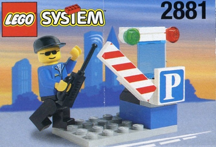 LEGO 2881 - Parking Gate Attendant