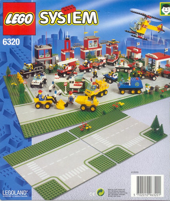 LEGO 6320 - Road Plates, Junction