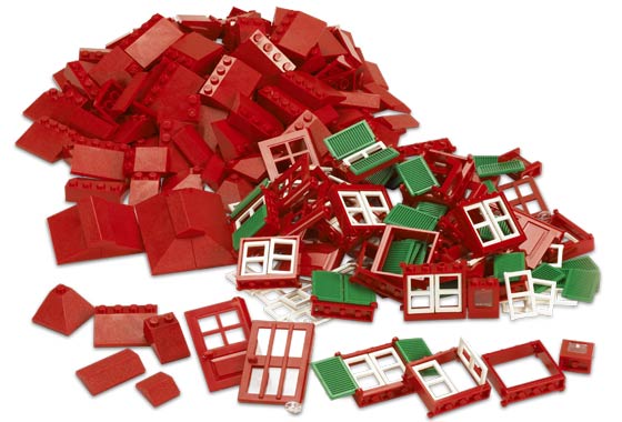 LEGO 9243 Doors, Windows and Roof Tiles