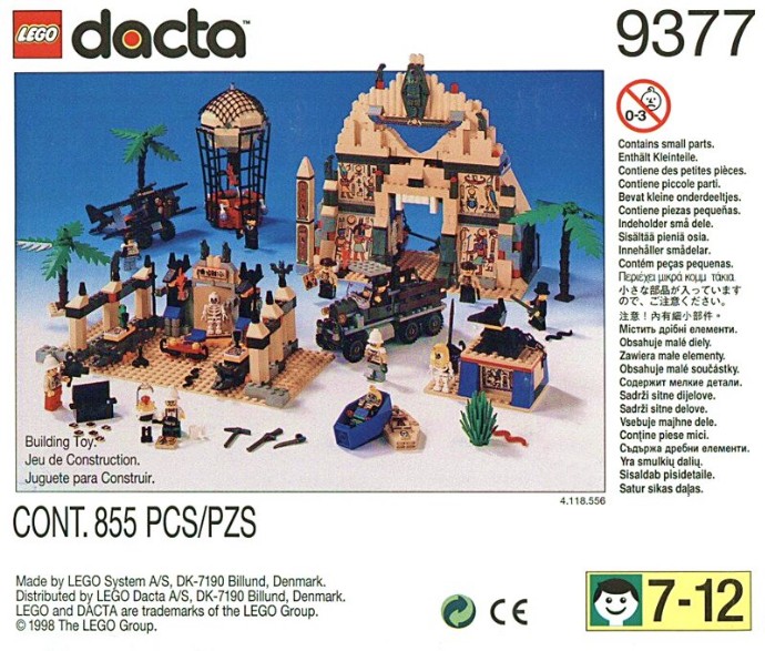LEGO 9377 Adventurers combined set