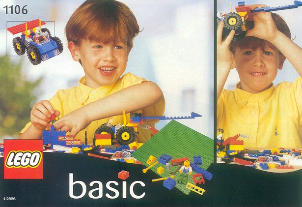 LEGO 1106 Basic Building Set, 5+