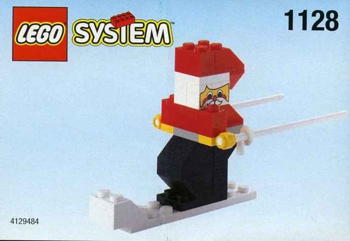 LEGO 1128 Santa on Skis