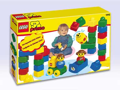 LEGO 1192 Stack N' Learn Gift Box