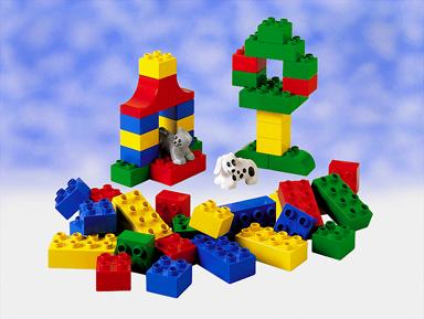 LEGO 2466 - Medium Bucket, Yellow