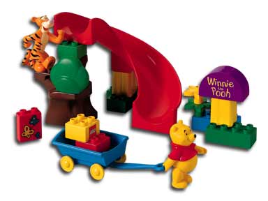 LEGO 2985 Tigger's Slippery Slide