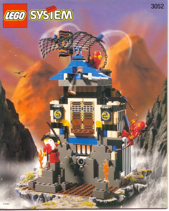LEGO 3052 - Ninja Fire Fortress