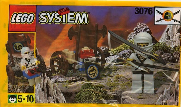 LEGO 3076 - White Ninja's Tank