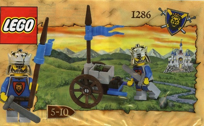LEGO 1286 - King Leo's Spear Cart