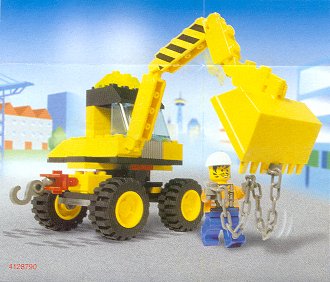 LEGO 6474 - 4-Wheeled Front Shovel