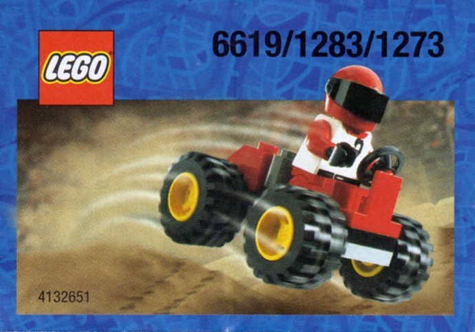 LEGO 6619 - Red Four Wheel Driver