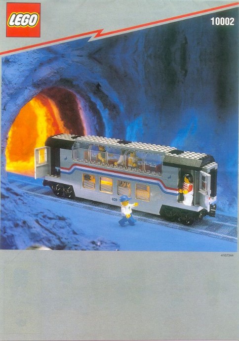 LEGO 10002 - Railroad Club Car