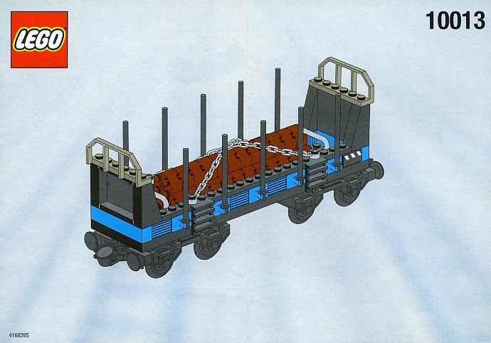 LEGO 10013 - Open Freight Wagon