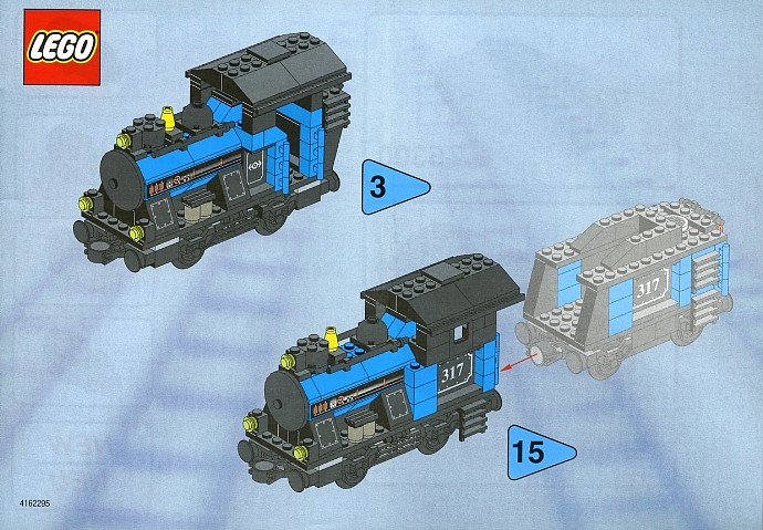 LEGO 3740 Small Locomotive
