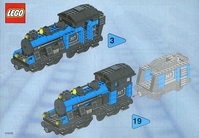 LEGO 3741 Large Locomotive