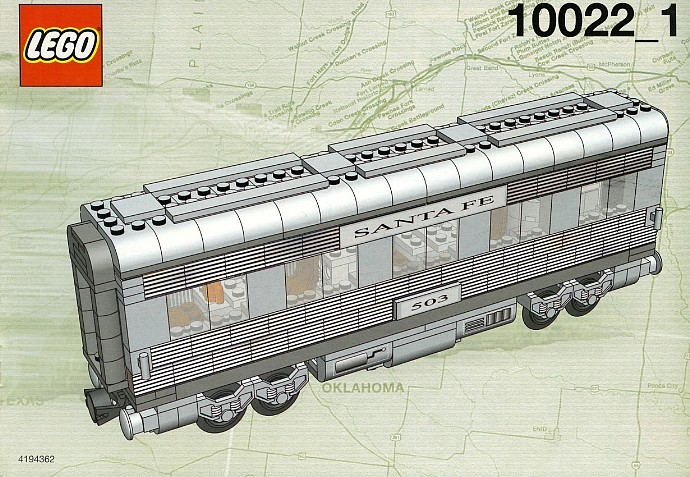 LEGO 10022 - Santa Fe Cars - Set II