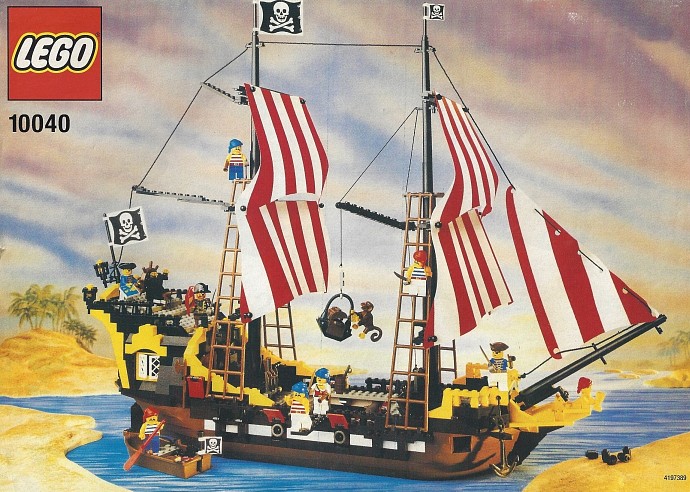 LEGO 10040 - Black Seas Barracuda