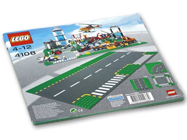 LEGO 4108 Road Plates, Junction
